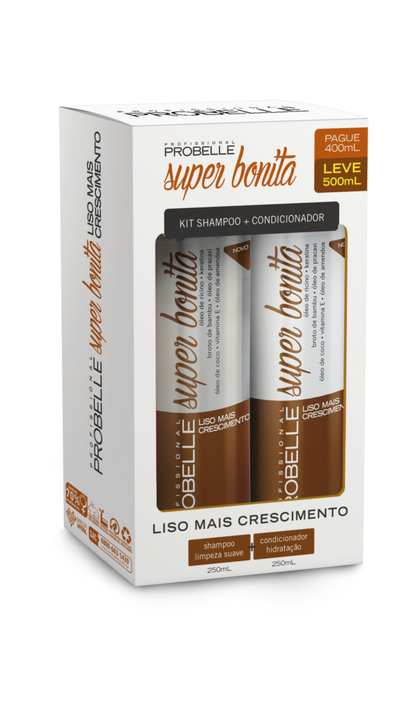 Linha Super Bonita Liso + Crescimento