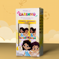 Linha Carinho para Cabelos Cacheados