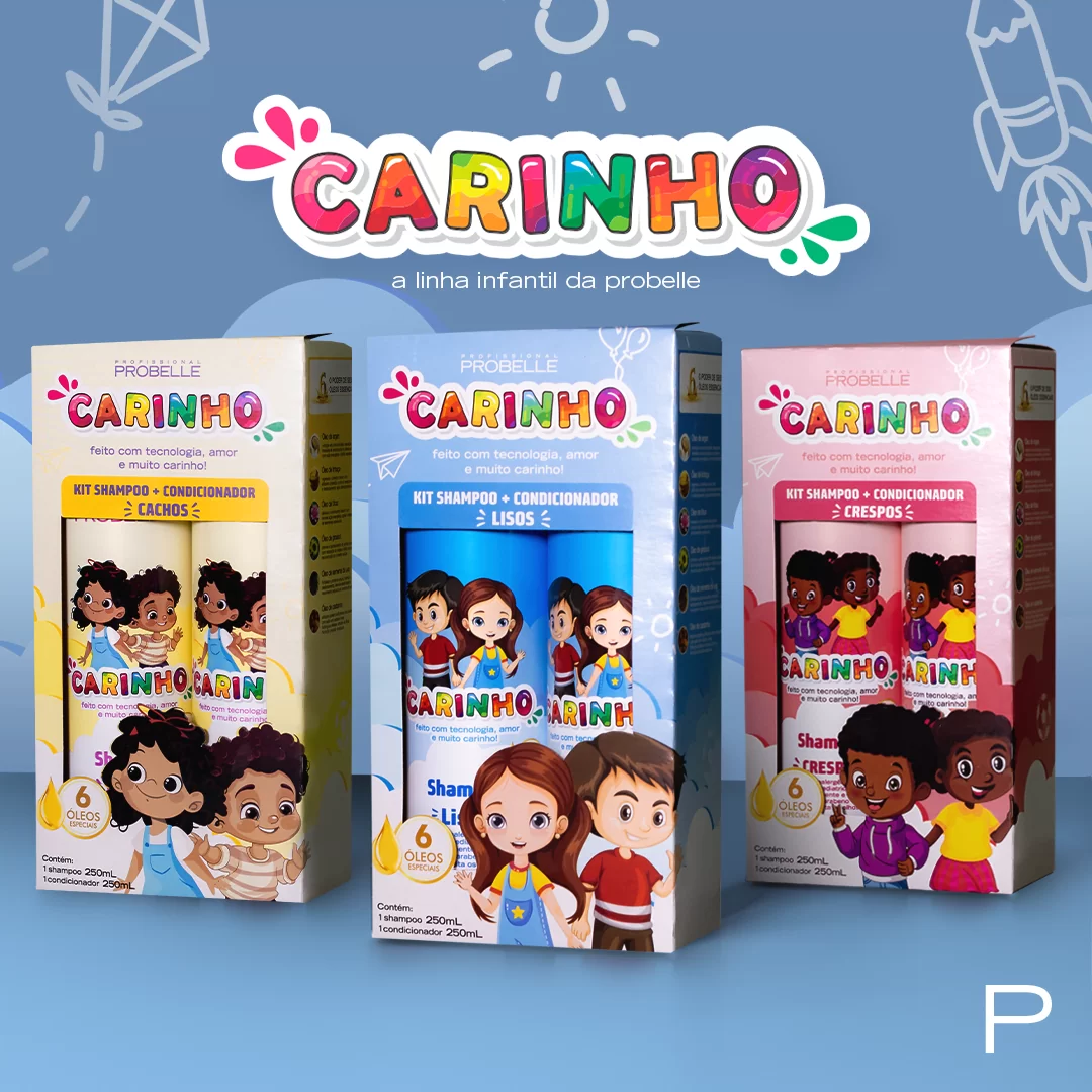 Linha infantil Carinho