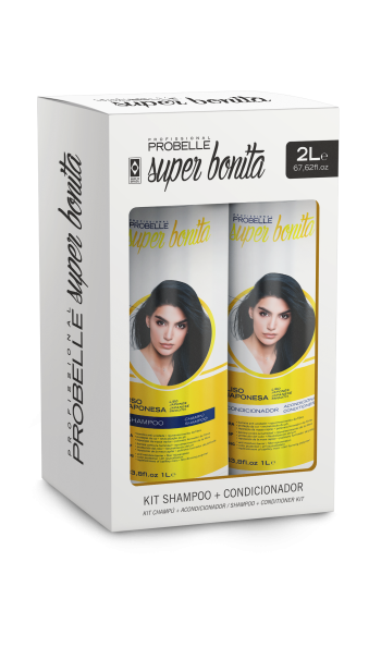 KIT Shampoo + Condicionador Super bonita Liso Definitiva Japonesa 1L (cópia)